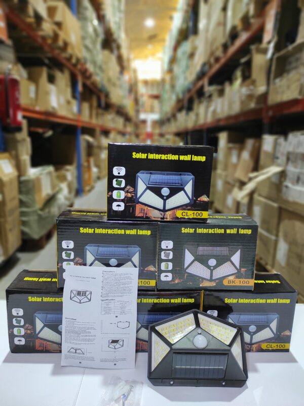 Aplique luz solar con sensor 100 LED - Imagen 12