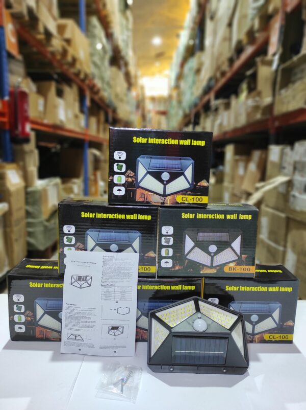 Aplique luz solar con sensor 100 LED - Imagen 13