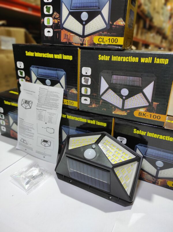 Aplique luz solar con sensor 100 LED - Imagen 14