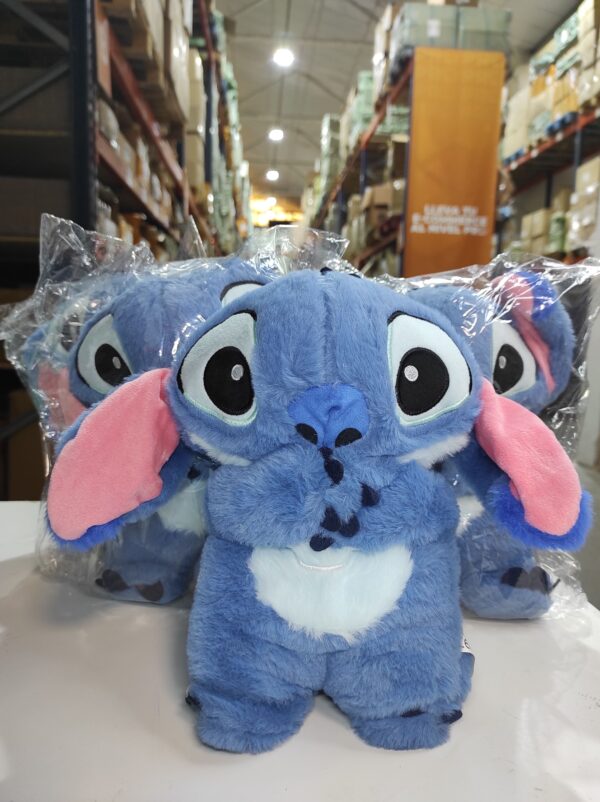 Peluche relajante para bebé que simula respiración azul - Imagen 5