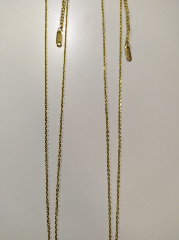 Collar con colgante trebol cinco hojas blanco - Imagen 15